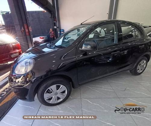NISSAN MARCH 1.6 S RIO 16V FLEX 4P MANUAL NISSAN MARCH 1.6 S RIO 16V FLEX 4P MANUAL
